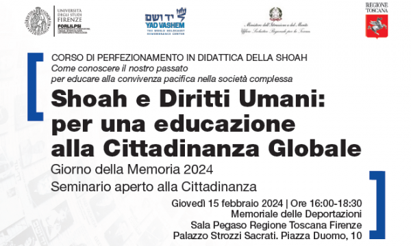 Shoah e Diritti Umani: per una educazione alla Cittadinanza Globale